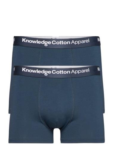 2-Pack Underwear - Gots/Vegan Knowledge Cotton Apparel Blue