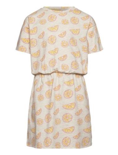 Sgdelina Oranges Ss Dress Soft Gallery Beige