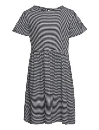 Striped Dress Tom Tailor Grey