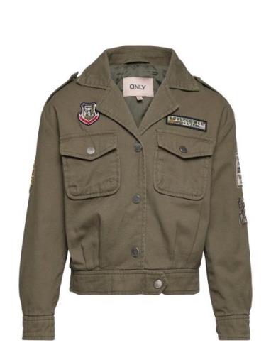 Kogstine Short Badges Jacket Otw Kids Only Khaki