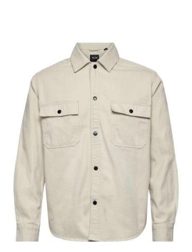 Onsteam Rlx Fabric Mix Ls Shirt ONLY & SONS Grey