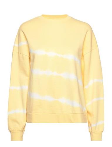 Tie-Dye Sweatshirt Mango Yellow