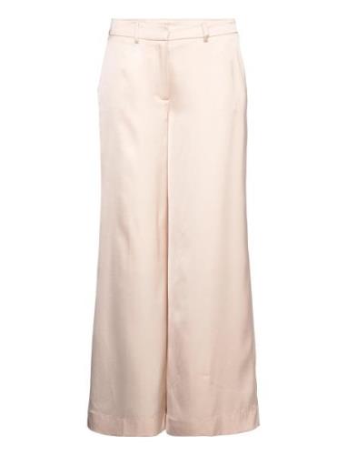 Pants With Vide Legs And Press Fold Coster Copenhagen Pink