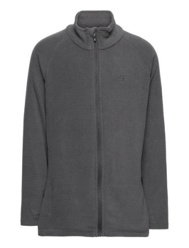 Fleece Jacket, Full Zip Color Kids Grey