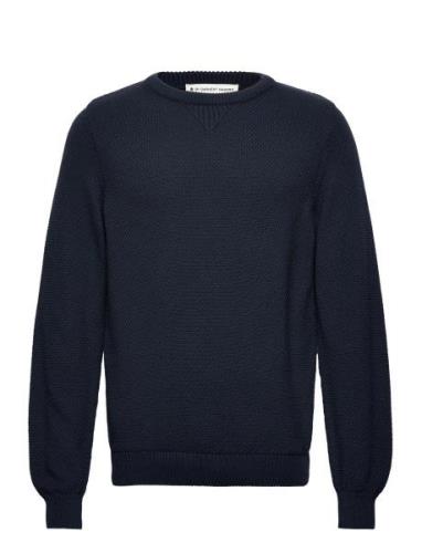The Organic Waffle Knit By Garment Makers Navy