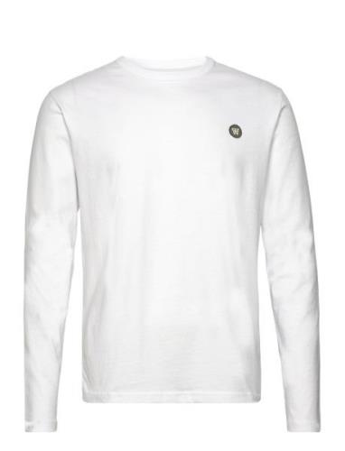 Mel Long Sleeve Gots Double A By Wood Wood White