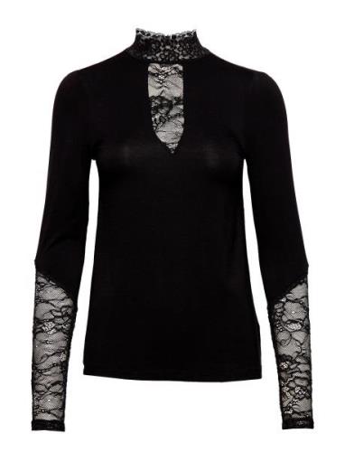 Cupoppy Lace Blouse Culture Black