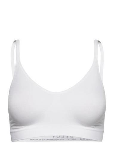 Decoy Bra Top W/Narrow Straps Decoy White