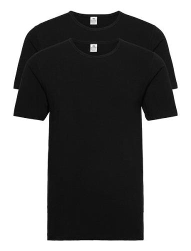 Dovre T-Shirt 2-Pack Gots Dovre Black