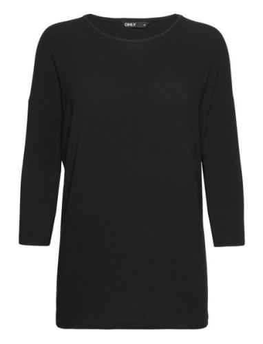 Onlglamour 3/4 Top Jrs ONLY Black
