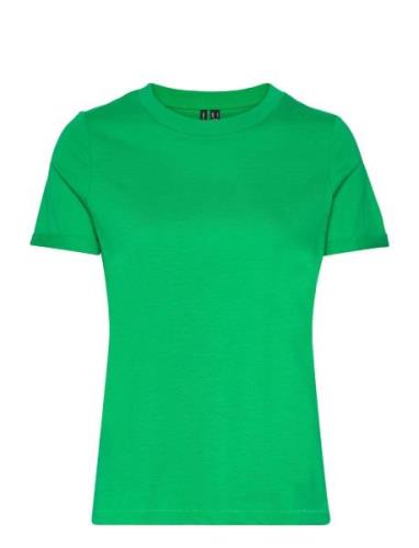 Vmpaula S/S T-Shirt Ga Noos Vero Moda Green