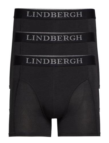 Basic Bamboo Boxers 3 Pack Lindbergh Black