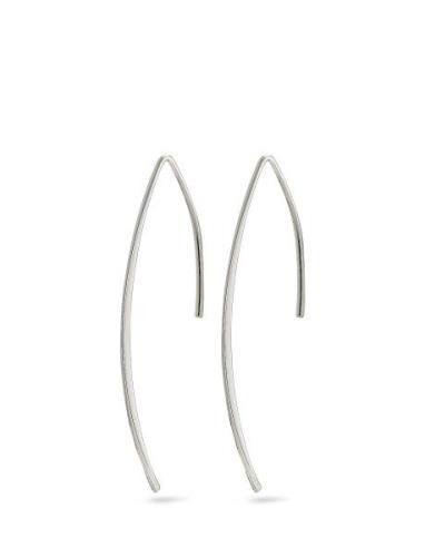 Agatha Recycled Earrings Silver-Plated Pilgrim Silver