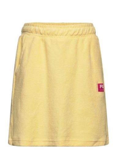 Tagmersheim Towelling Knit Track Skirt FILA Yellow