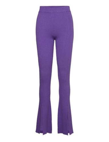 Dense Knit Slit Pants REMAIN Birger Christensen Purple