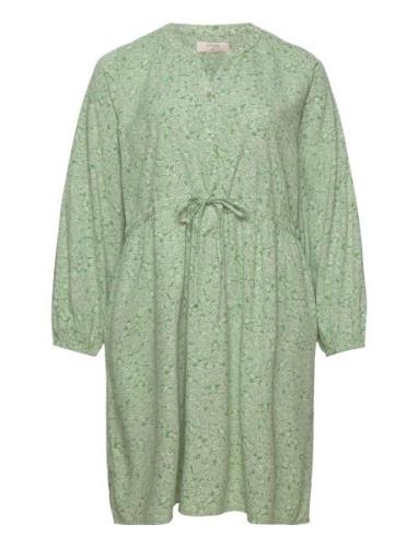Crvimma Short Dress - Zally Fit Cream Green