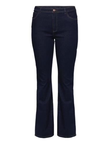 Carsally Hw Flared Jeans Dnm Bj370 Noos ONLY Carmakoma Blue