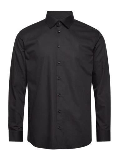 Slhregethan Shirt Ls Classic Noos Selected Homme Black