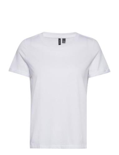 Vmpaula S/S T-Shirt Ga Noos Vero Moda White