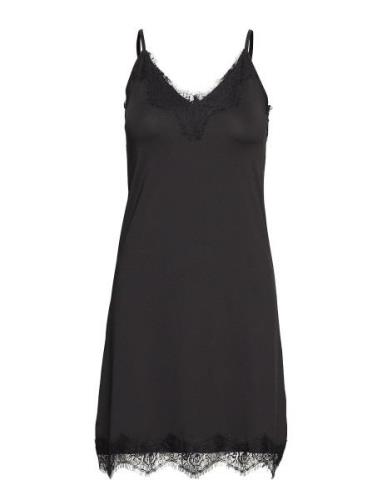 Asa Slipover Dress Minus Black