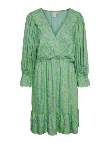 Yasstelli 3/4 Dress S. YAS Green