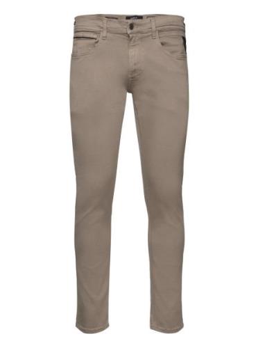 Grover Trousers Straight Hyperflex Colour Xlite Replay Beige