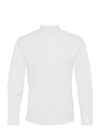 Yarn Dyed Oxford Superflex Shirt L/ Lindbergh White
