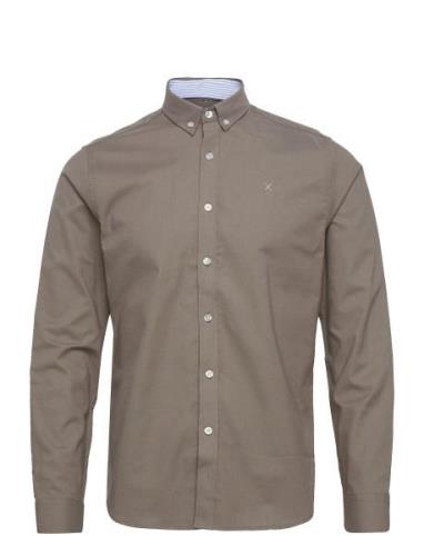 Oxford Plain L/S Clean Cut Copenhagen Khaki