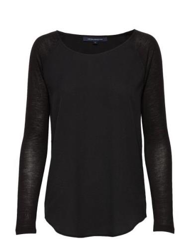 Polly Plains Ls French Connection Black