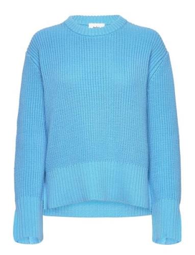 Hege Sweater Twist & Tango Blue