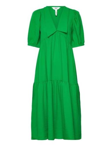 Objalaia 2/4 Long Dress A Div Object Green