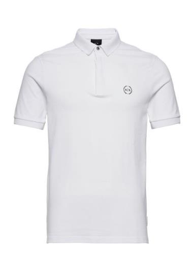 Polo Shirt Armani Exchange White