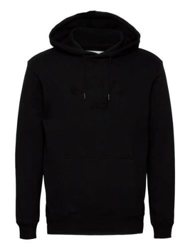 Brand Hooded Sweatshirt Makia Black