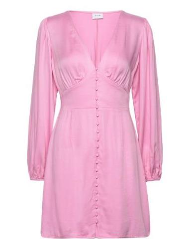 Vimalin Corba L/S Short Dress /Ka Vila Pink