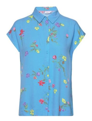 Nupayana Sleeveless Shirt Nümph Blue