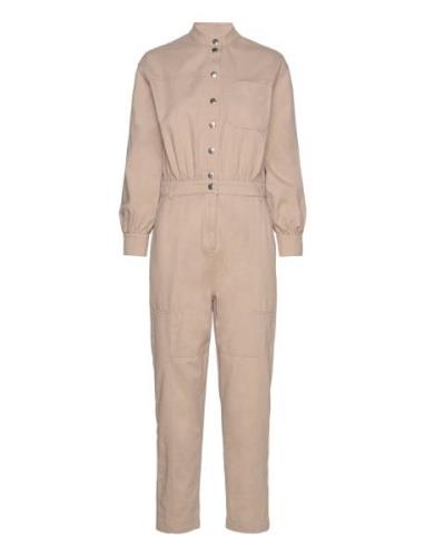 Zizanne Jumpsuit Second Female Brown