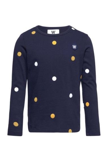 Kim Pois Junior Long Sleeve Gots Wood Wood Navy