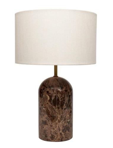 Flair Marble Table Lamp Humble LIVING Brown