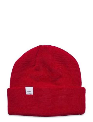 Merino Thin Cap Makia Red