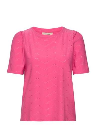 Fqblond-Tee FREE/QUENT Pink