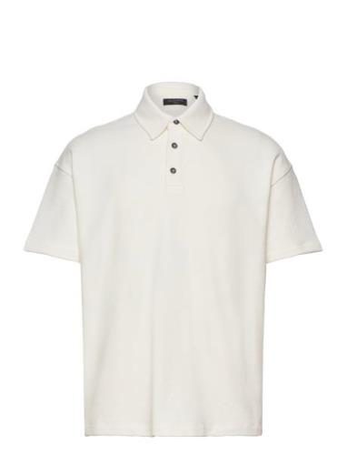 Easton Ss Polo AllSaints White