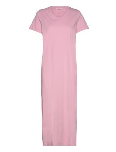 Rebekka Dress Gots Basic Apparel Pink