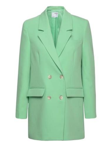 Slfnew Myla Ls Relaxed Blazer Noos Selected Femme Green