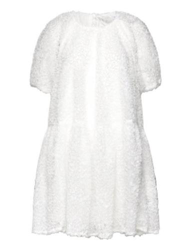 Slfmanuela 2/4 Short Structure Dress B Selected Femme White