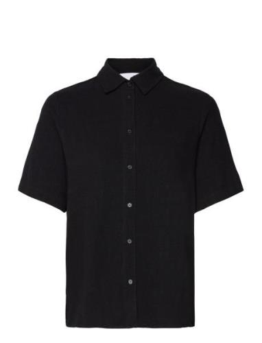 Slfviva- Marita Ss Shirt B Selected Femme Black