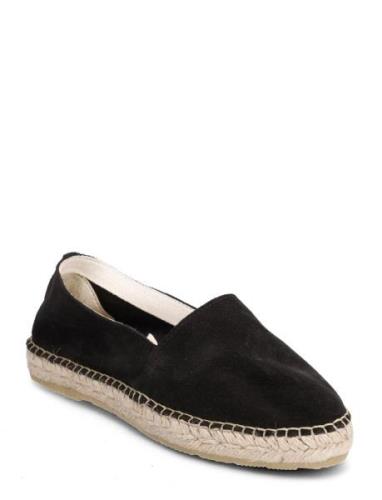 Slfhella Suede Espadrilles Selected Femme Black