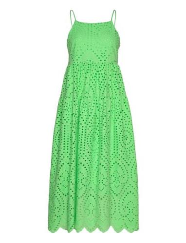Yasmonica Strap Midi Dress S. YAS Green