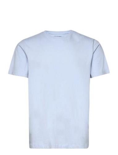 Slhaspen Ss O-Neck Tee Noos Selected Homme Blue