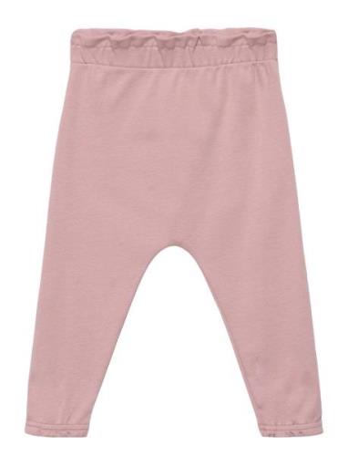 Pants W. Frills, Powder Smallstuff Pink