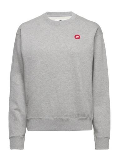 Jess Sweatshirt Gots Double A By Wood Wood Grey